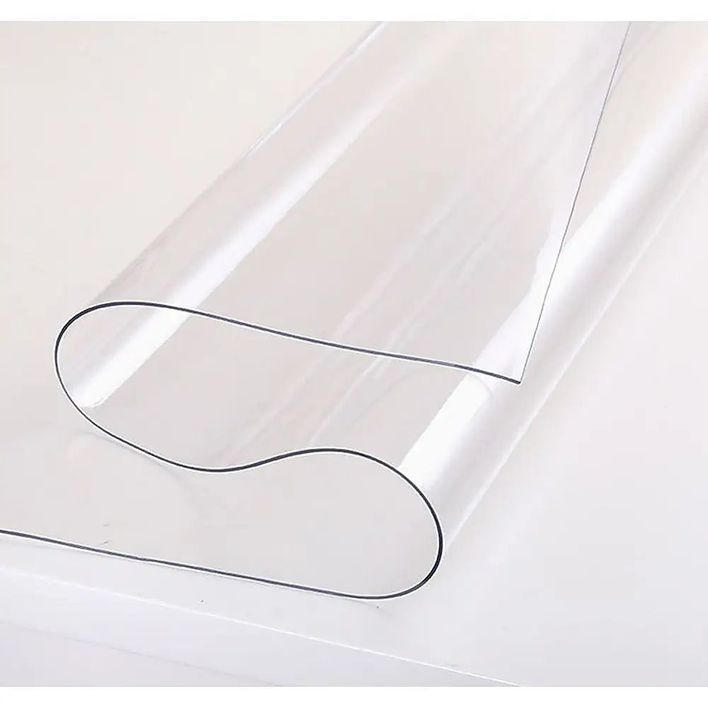 PVC Tablecloth Protector Table Cover Dining Table Cloth Plastic 2134x1070mm 1.5mm - Home & Garden > Kitchenware