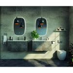 Q-Line Oval LED Bathroom Wall Mirror - Furniture > Bathroom
