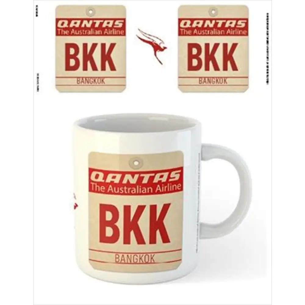 Qantas - BKK Airport Code Tag - Home & Garden > Kitchenware