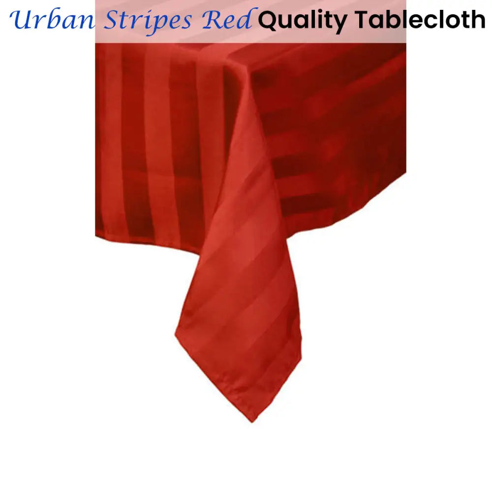 Quality Urban Red Tablecloth 150 x 320 cm - Home & Garden > Kitchenware