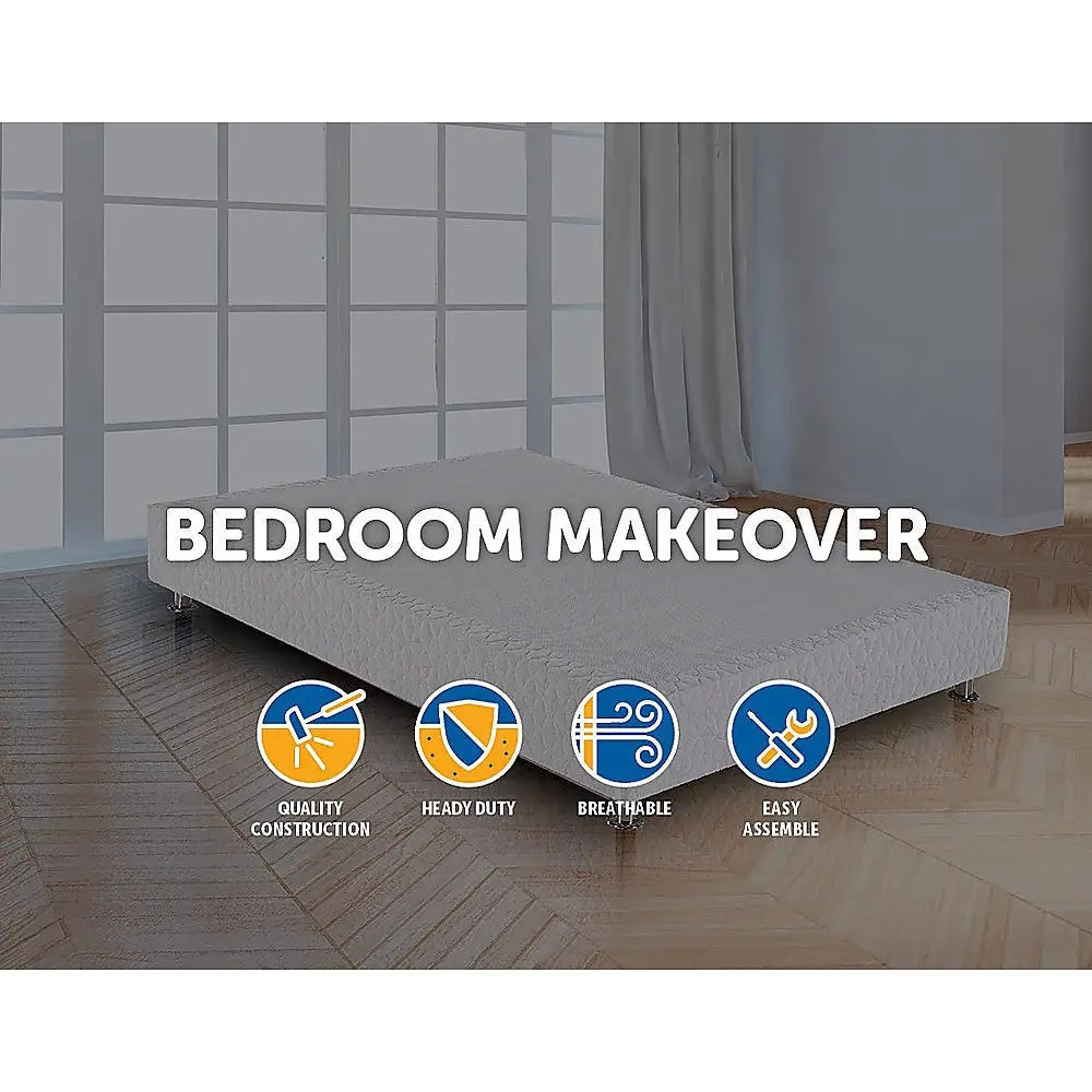 Queen Bed Ensemble Frame Base - Furniture > Bedroom