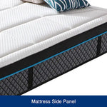 Queen Mattress in Coolmax Memory Foam 6 Zone Pocket Coil Soft Firmness - Furniture > Mattresses