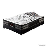 Queen Mattress in Gel Memory Foam Pocket Coil Medium Firm Bed 34cm Thick - Furniture > Mattresses