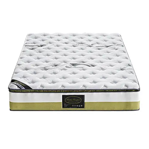 Queen Mattress Memory Pillow Top Pocket Spring Foam Medium Firm Bed - Furniture > Mattresses
