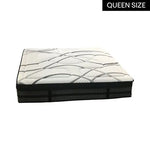 Queen Mattress Pocket Coil Spring Foam Firm Bed 32cm thick - Furniture > Mattresses