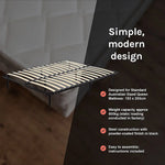 Queen Metal Bed Frame - Bedroom Furniture - Furniture > Bedroom