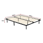 Queen Metal Bed Frame - Bedroom Furniture - Furniture > Bedroom