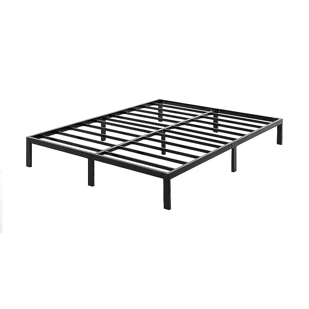 Queen Metal Bed Frame Full Steel Heavy Duty - Furniture > Bedroom > Beds & Bed Frames