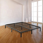 Queen Metal Bed Frame Full Steel Heavy Duty - Furniture > Bedroom > Beds & Bed Frames