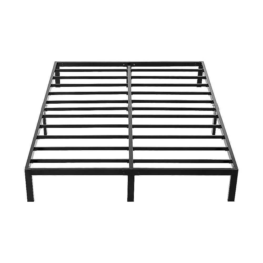 Queen Metal Bed Frame Full Steel Heavy Duty - Furniture > Bedroom > Beds & Bed Frames
