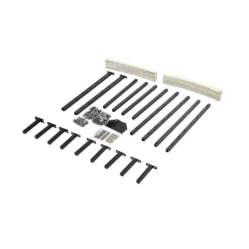 Queen Metal Bed Frame - Furniture > Bedroom > Beds & Bed Frames