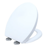 Quick Release Soft Close Toilet Seat White Bathroom Heavy Duty - Health & Beauty > Personal Care > Back Care