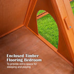 Rabbit Hutch Chicken Coop 118 x 50 x 45cm Triangle Cage Run Ester - Pet Care > Coops & Hutches > Coop & Hutch