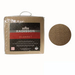 Radisson All Season Cotton Blanket Latte KING - Home & Garden > Bedding