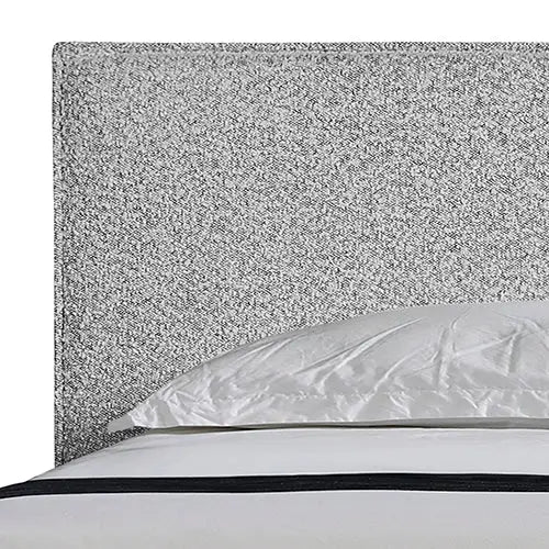 Ralph King Bed Frame Fabric Upholstery in KD slat - Furniture > Bar Stools & Chairs > Arm Chairs & Recliners