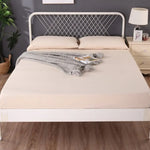 Ramesses 1000TC Linen Bamboo Fitted Sheet Combo Set Linen Queen - Home & Garden > Bedding > Bed Sheets