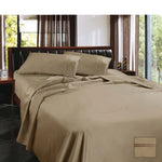Ramesses 1450TC Egyptian Cotton Sateen Sheet Set Linen King - Home & Garden > Bedding