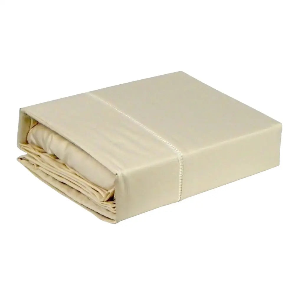 Ramesses 400TC Bamboo/Cotton Sheet Set Eggnog KING - Home & Garden > Bedding
