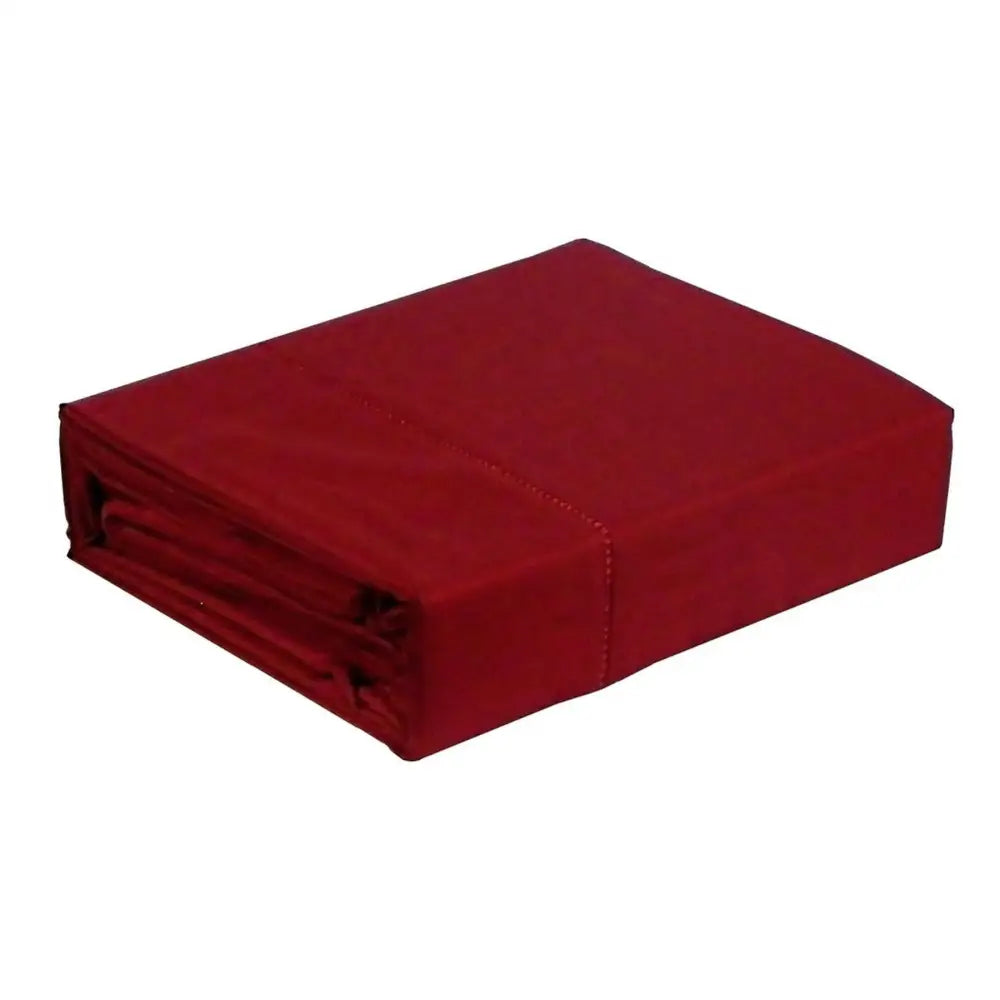 Ramesses 400TC Bamboo/Cotton Sheet Set Ketchup KING - Home & Garden > Bedding