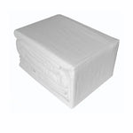 Ramesses Egyptian Cotton Flannel Sheet Set White Single - Home & Garden > Bedding