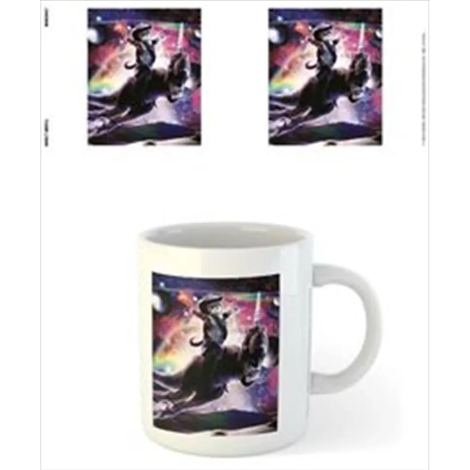 Random Galaxy - Cat On T.rex - Home & Garden > Kitchenware