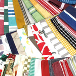Random Pick Set of 6 100% Cotton Pattern Tea Towels - 50 x 70 cm - Home & Garden > Kitchenware