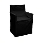 Rans Alfresco 100% Cotton Director Chair Cover - Plain Black - Home & Garden > Decor