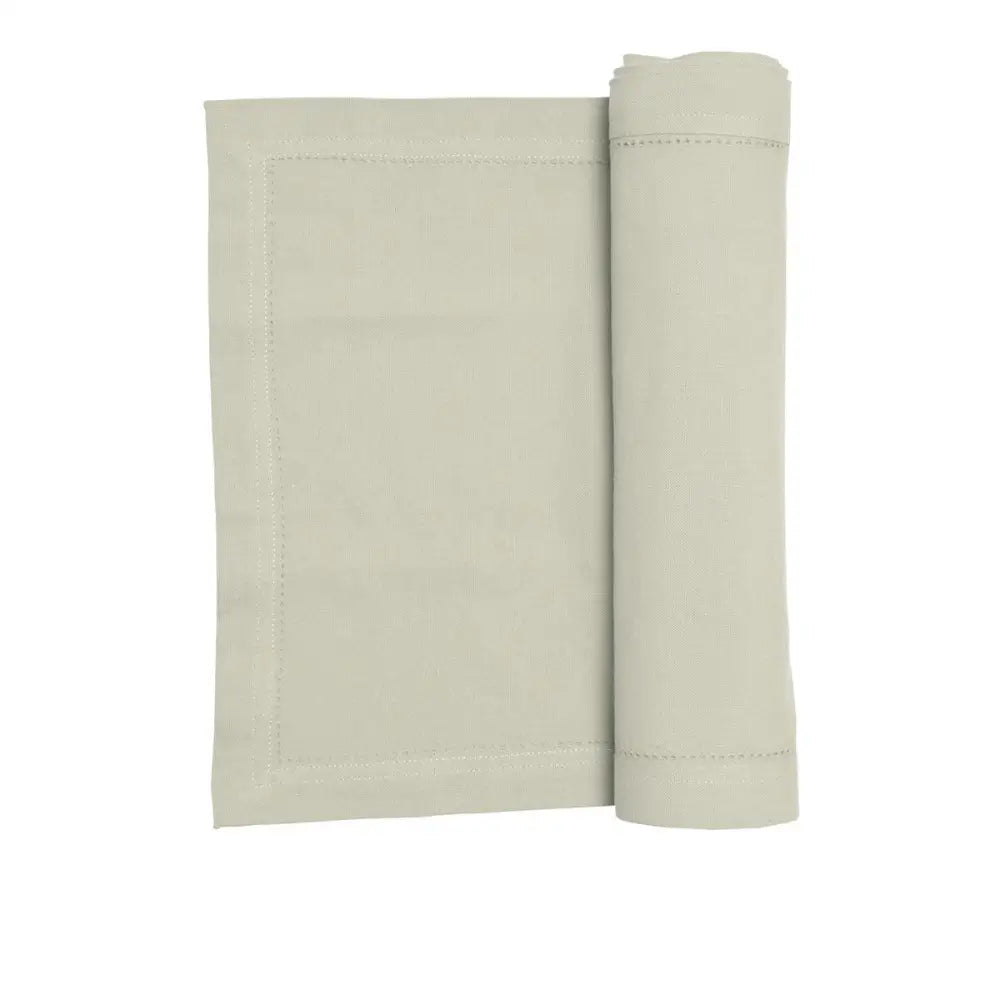 Rans Elegant Hemstitch Table Runner Beige (also known as Oatmeal) - Home & Garden > Kitchenware