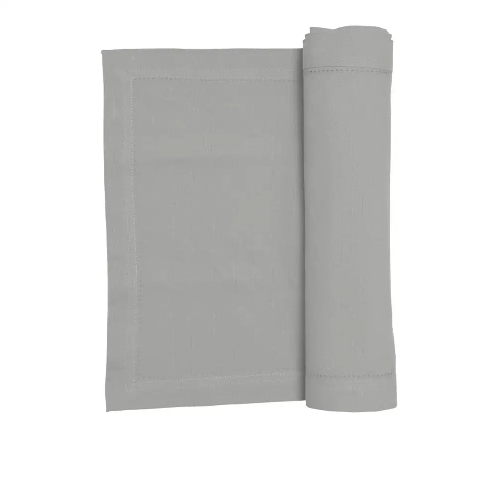 Rans Elegant Hemstitch Table Runner Grey - Home & Garden > Kitchenware