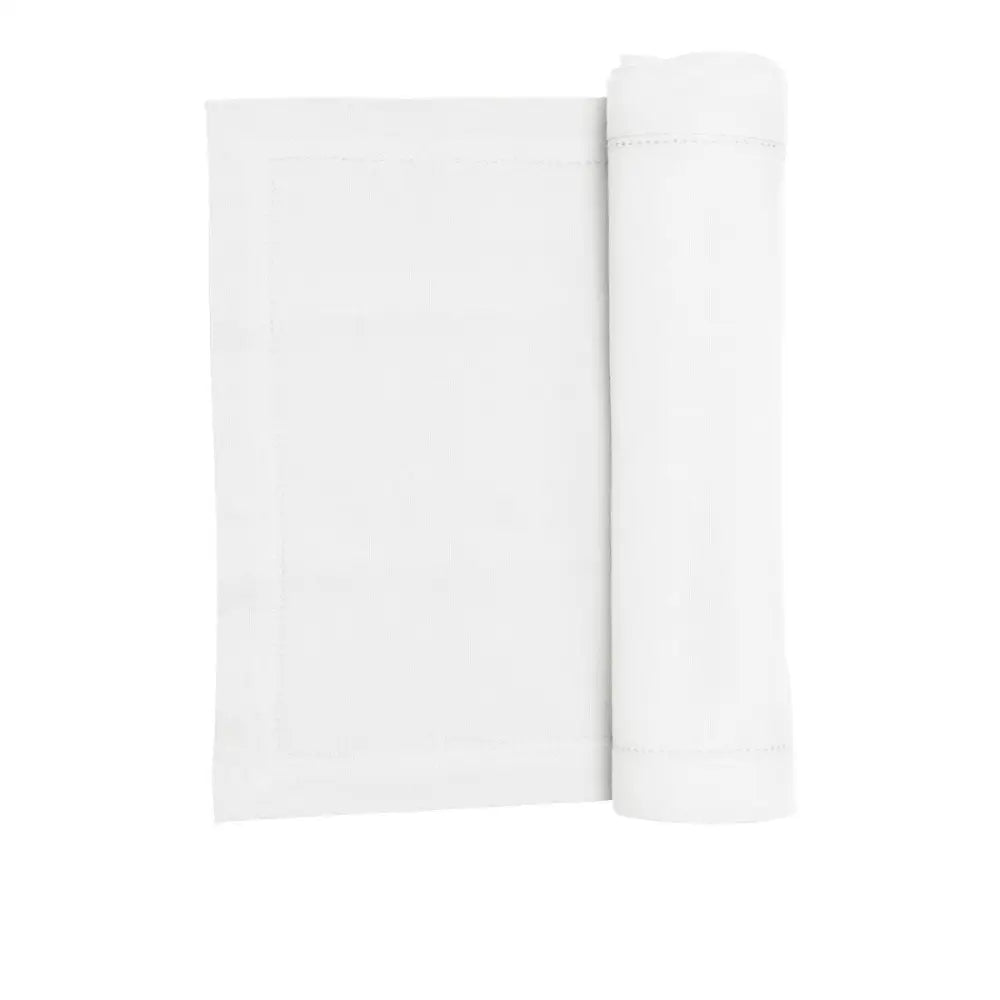 Rans Elegant Hemstitch Table Runner White - Home & Garden > Kitchenware