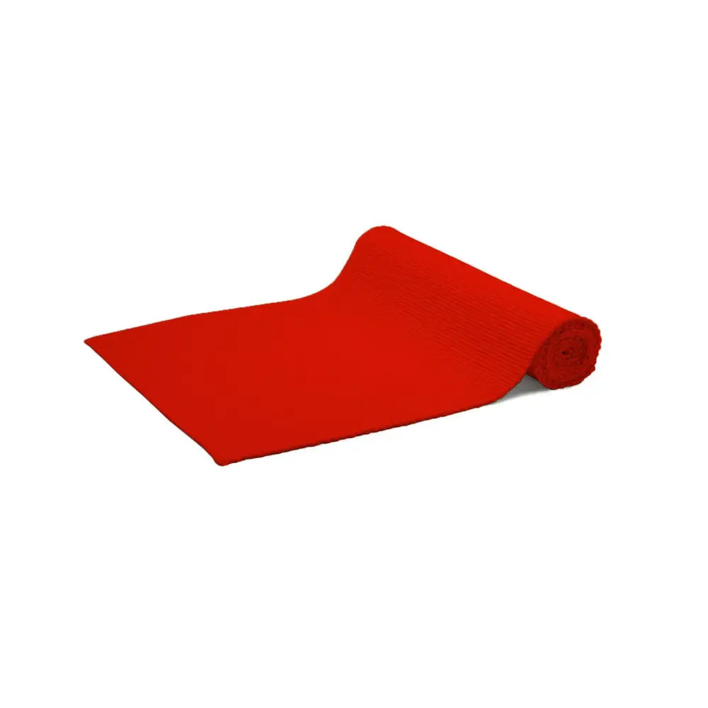 Rans Lollipop Cotton Ribbed Runner - Red - Home & Garden > Kitchenware