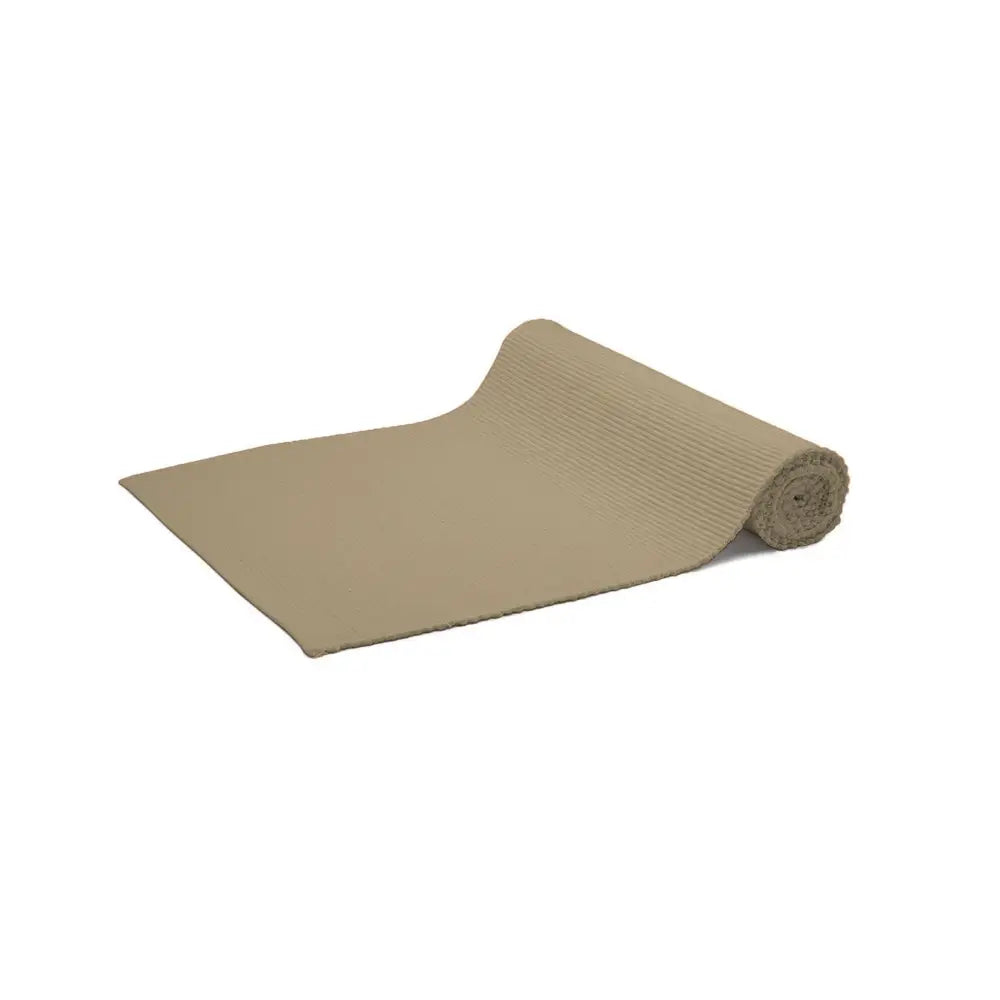 Rans Lollipop Cotton Ribbed Runner - Taupe - Home & Garden > Kitchenware