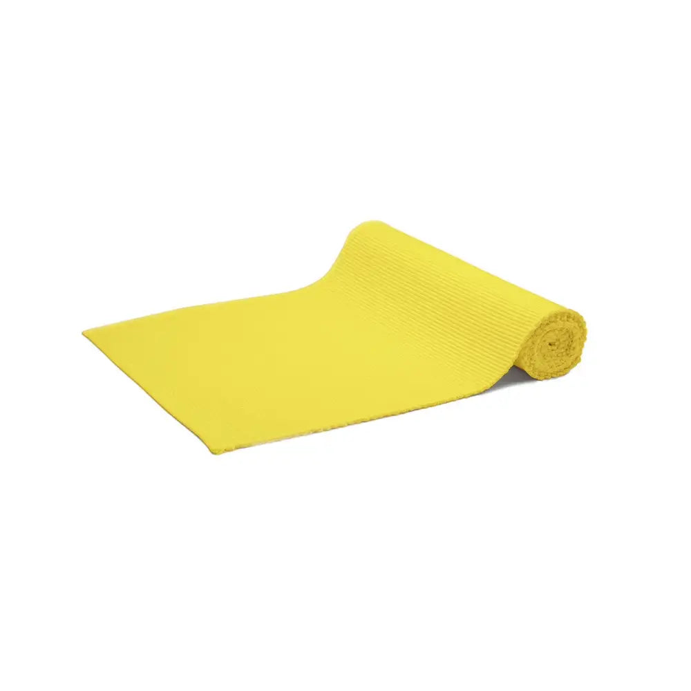 Rans Lollipop Cotton Ribbed Runner - Yellow - Home & Garden > Kitchenware