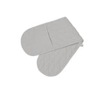 Rans Manhattan Silver Cotton Double Oven Mitt - Home & Garden > Kitchenware