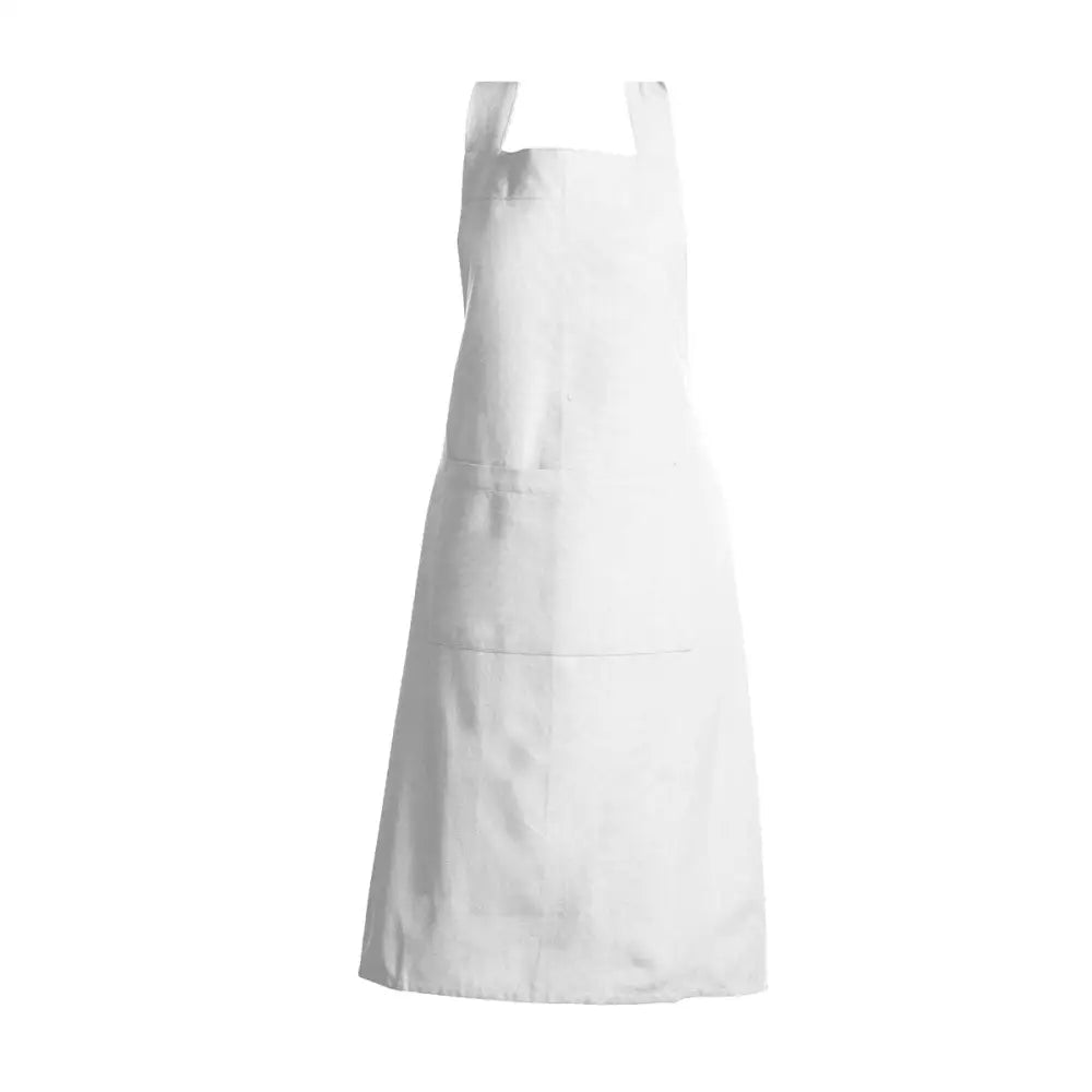 Rans Manhattan White Cotton Apron - Home & Garden > Kitchenware