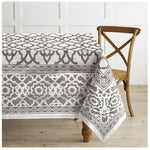 Rans Pure Cotton Vintage Tablecloth Grey 150 X 360 + 4 cm - Home & Garden > Kitchenware