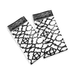 Rans Set of 2 Cotton Vintage Napkins - Black - Home & Garden > Kitchenware