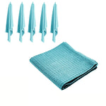 Rans Set of 6 Cotton Waffle Tea Towels 50x70 cm - Island Paradise - Home & Garden > Kitchenware