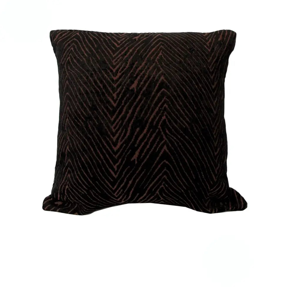 Rapee Capetown Jacquard Cushion Cover - Black 45 x 45 cm - Home & Garden > Decor > Cushions & Throws