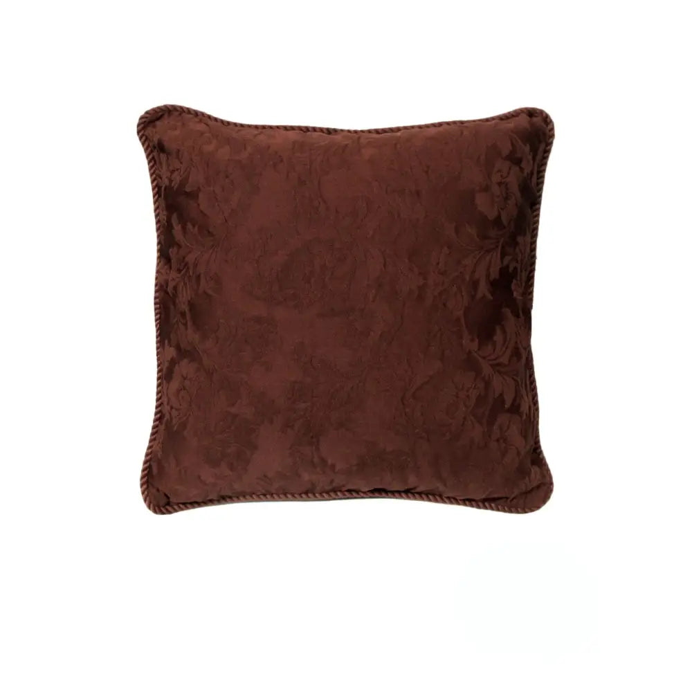 Rapee Mandalay Braid Piped Cushion Cover - Chocolate 45 x 45 cm - Home & Garden > Decor > Cushions & Throws