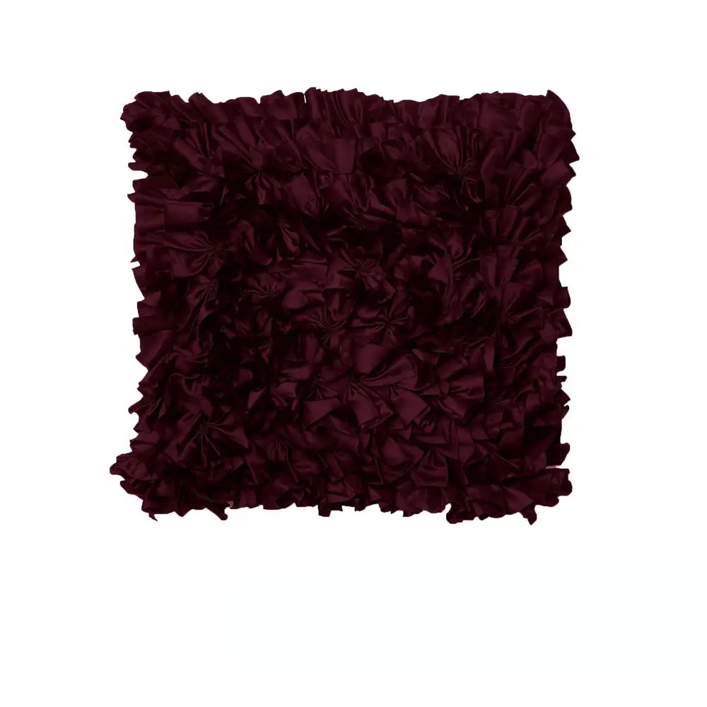 Rapee Morocco Can Can Mulberry Ruffles Cushion Cover 43 x 43 cm - Home & Garden > Decor > Cushions & Throws