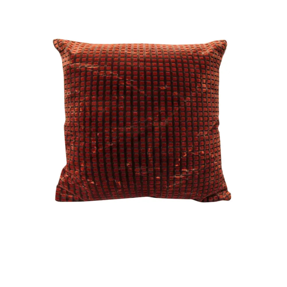 Rapee Pixel Texture Cushion Cover - Orange 43 x 43 cm - Home & Garden > Decor > Cushions & Throws