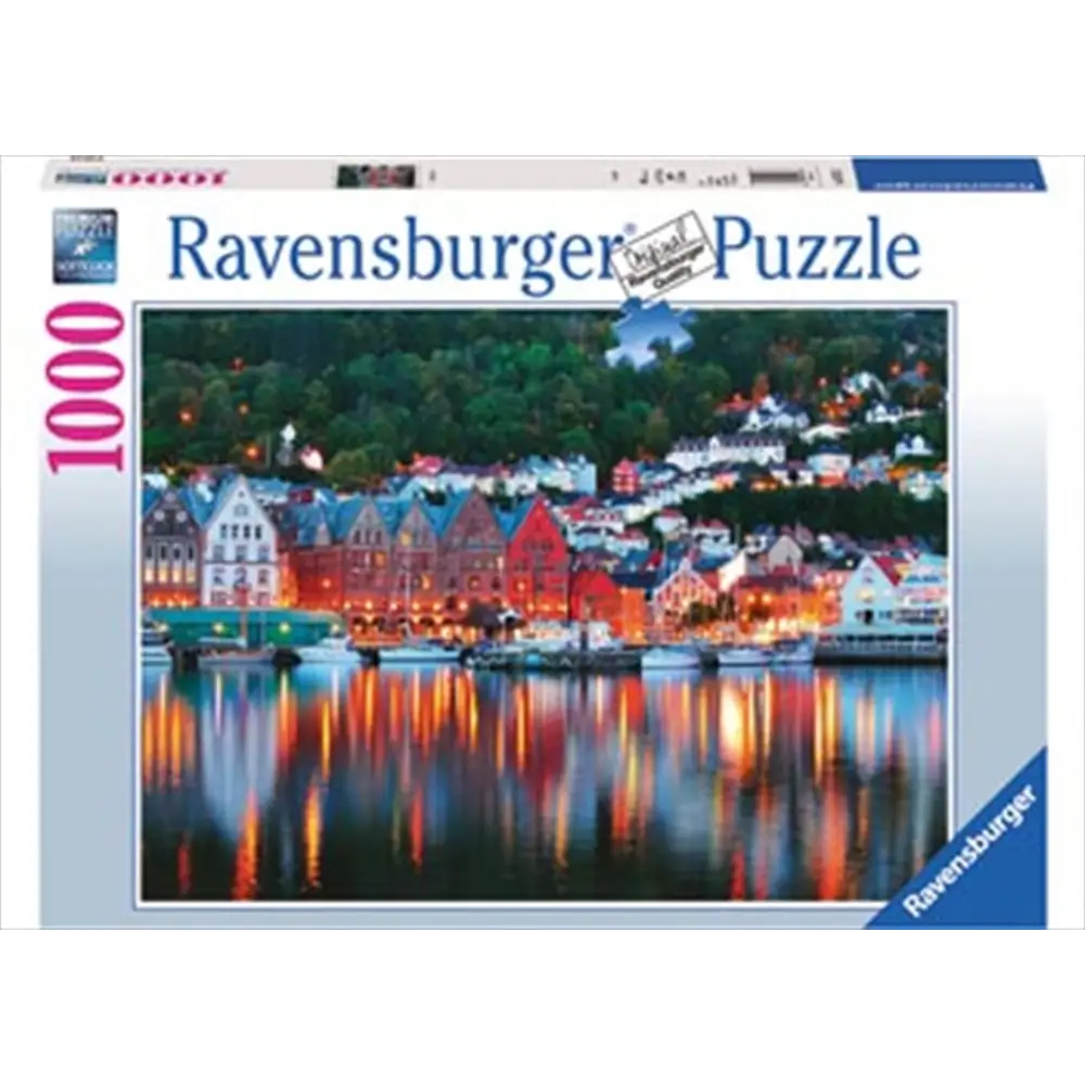 Ravensburger - Bergen Norwegian Puzzle 1000pc - Pet Care > Coops & Hutches > Small Animal Habitats & Cages