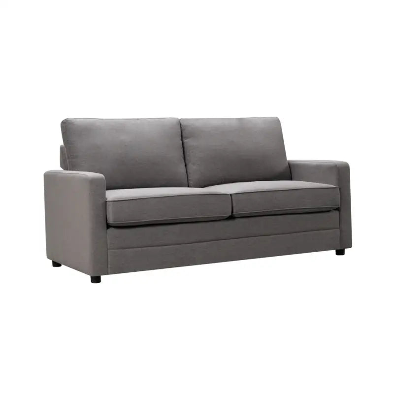 RAY 2 Seater Sofa bed with Separate Foam Mattress- Dark grey - Furniture > Sofas