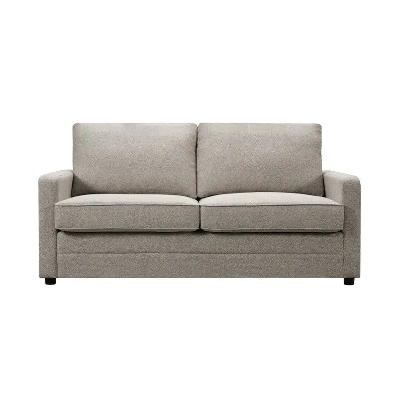 RAY 2 Seater Sofa bed with Separate Foam Mattress- Light grey - Furniture > Sofas