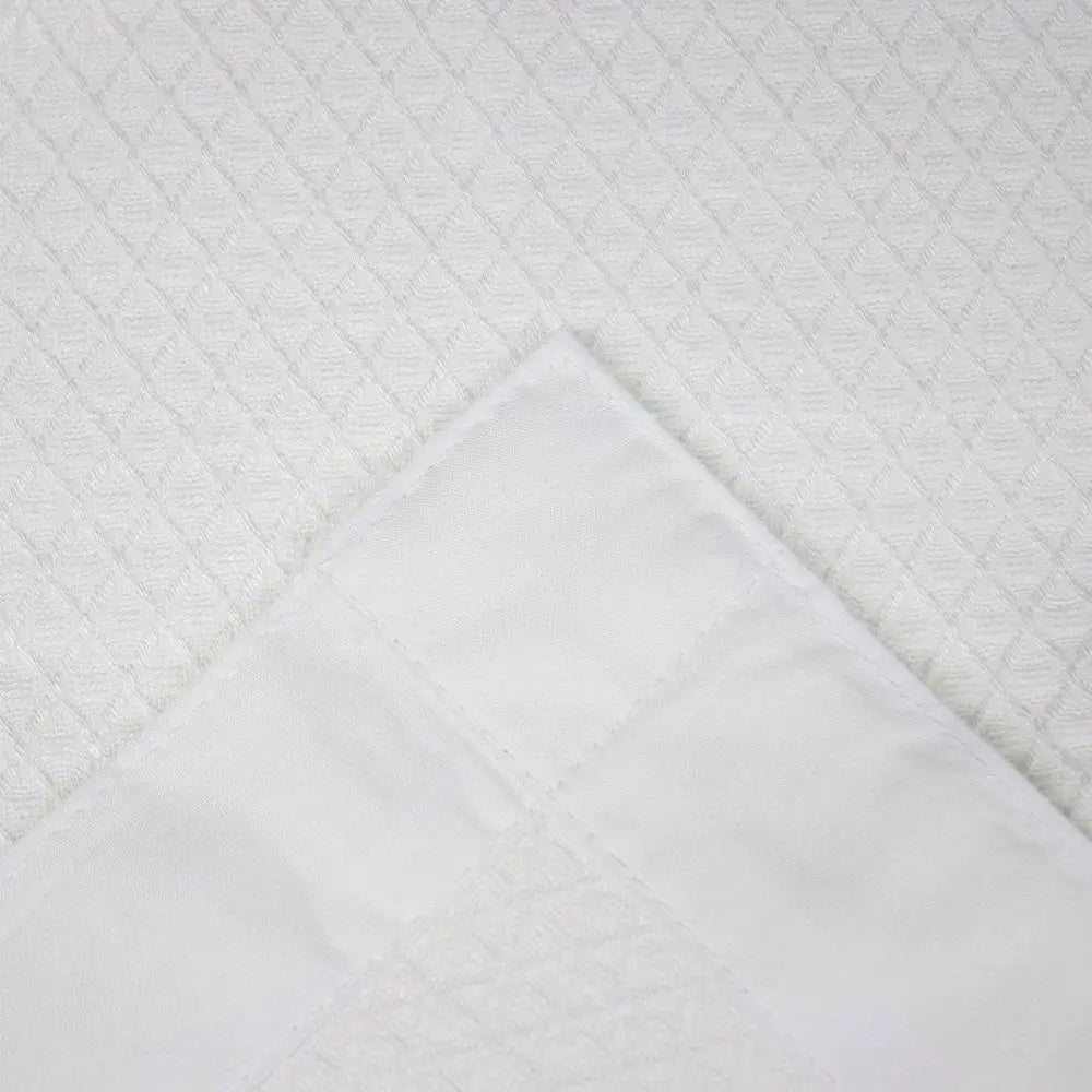 Rayon Bamboo Waffle Blanket Cot Size 140x120cm - Home & Garden > Bedding