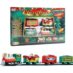 Realistic Christmas Electric Train Set - Occasions > Christmas > Christmas Decorations
