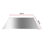Rectangular Mirror LED Anti-Fog Illuminated Bathroom Living Room - 120x80cm - Health & Beauty > Personal Care > Back