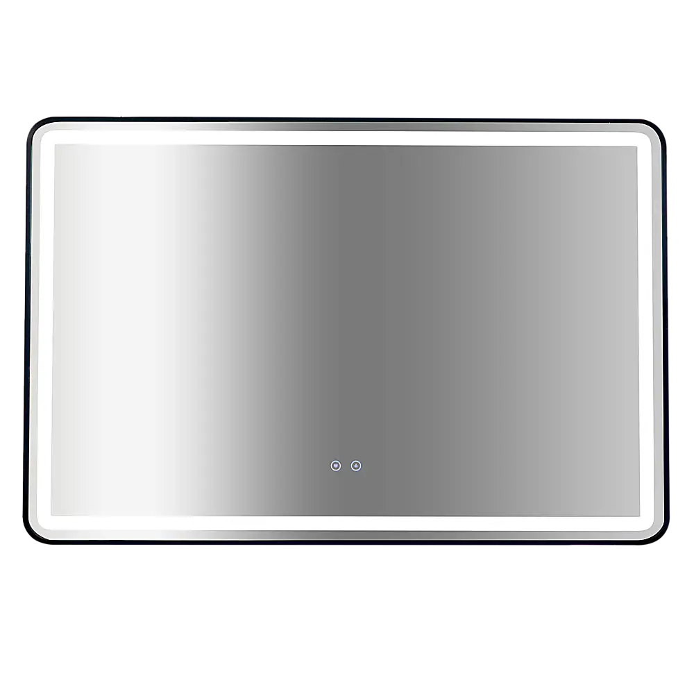Rectangular Mirror LED Anti-Fog Illuminated Bathroom Living Room - Health & Beauty > Personal Care > Back Care