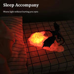 Red Fire Dragon 3D Printed LED Dragon Flame Night Light – Unique Decorative Lamp for Desk Bedroom & Gift Ideas - Home &